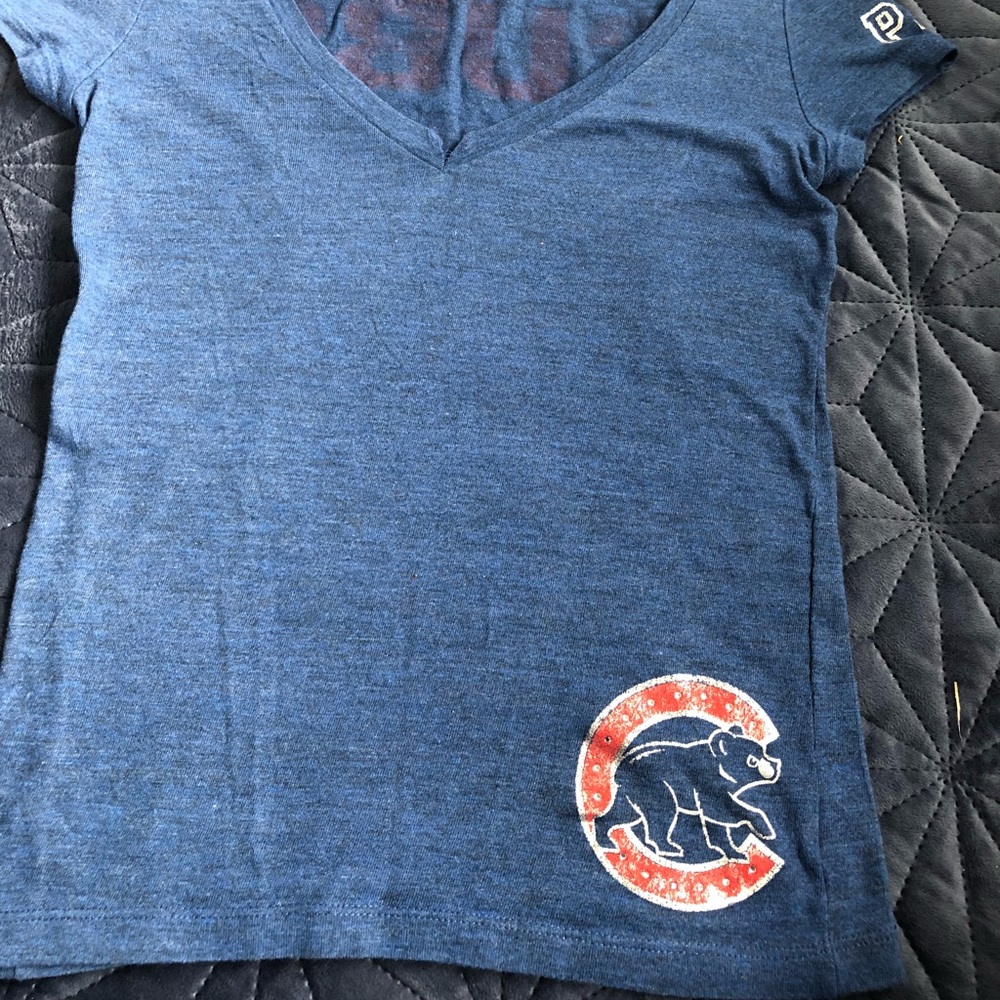 Pink victorious secret cubs tee